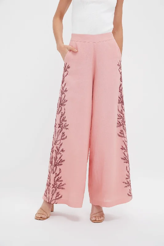 Rose Palazzo Pants