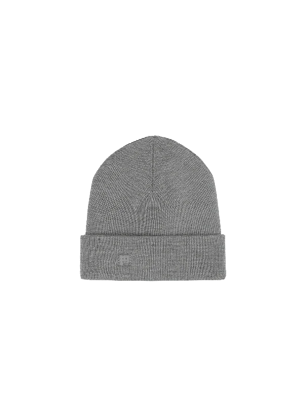 DNARegenerative Merino Wool Beanie—grey marl