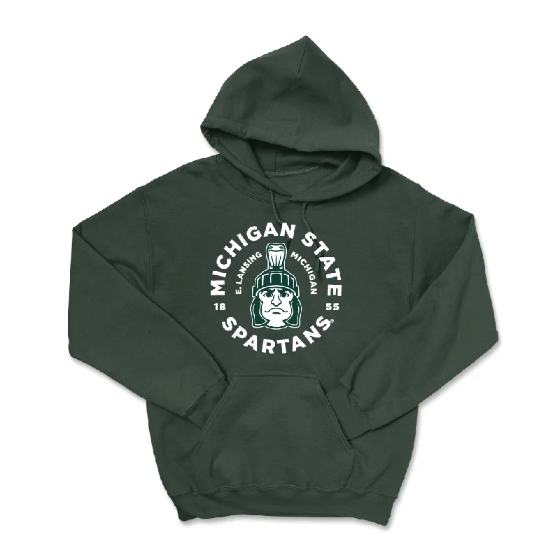 Green Women's Volleyball East Lansing Hoodie - Aliyah Moore