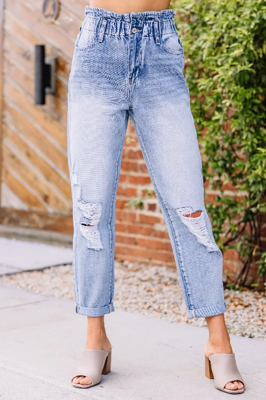 KanCan: Never Leave High Rise Paperbag Jeans