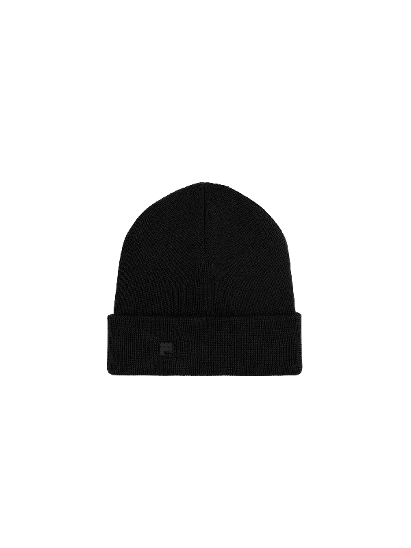 DNA Regenerative Merino Wool Beanie—black