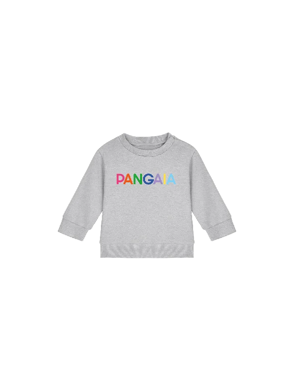 Baby 365 Midweight Pangaia Sweatshirt—grey marl