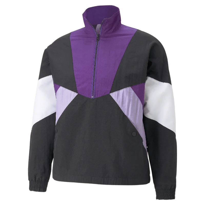 PUMA x LAUREN LONDON Woven Women's Jacket - Black/Purple