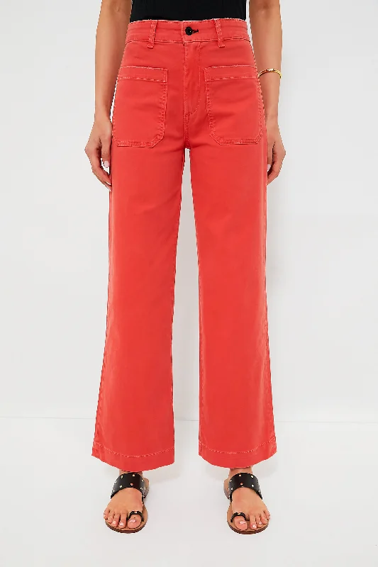 Anchor Red Sailor Pant