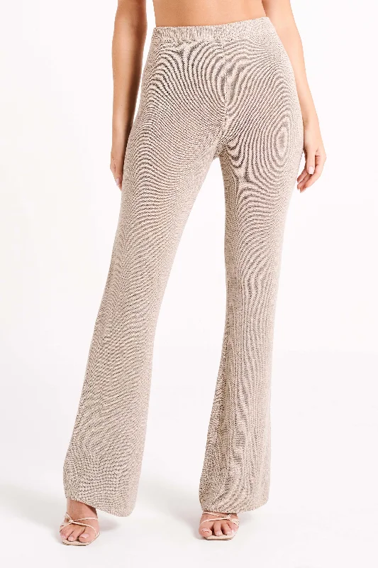 Carlota Knit Pants - Taupe