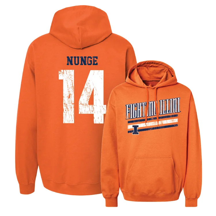 Orange Slant Hoodie - Jessica Nunge #14