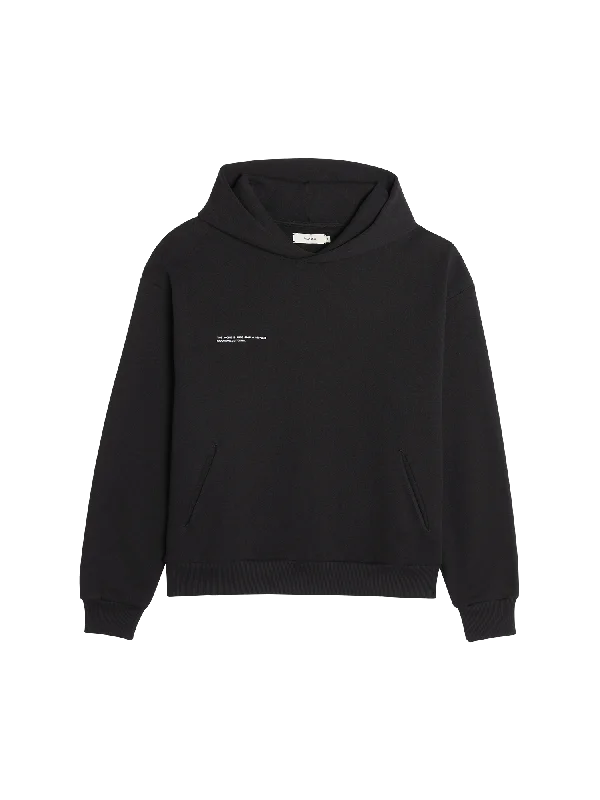 Womens 365 Heavyweight Hoodie—black