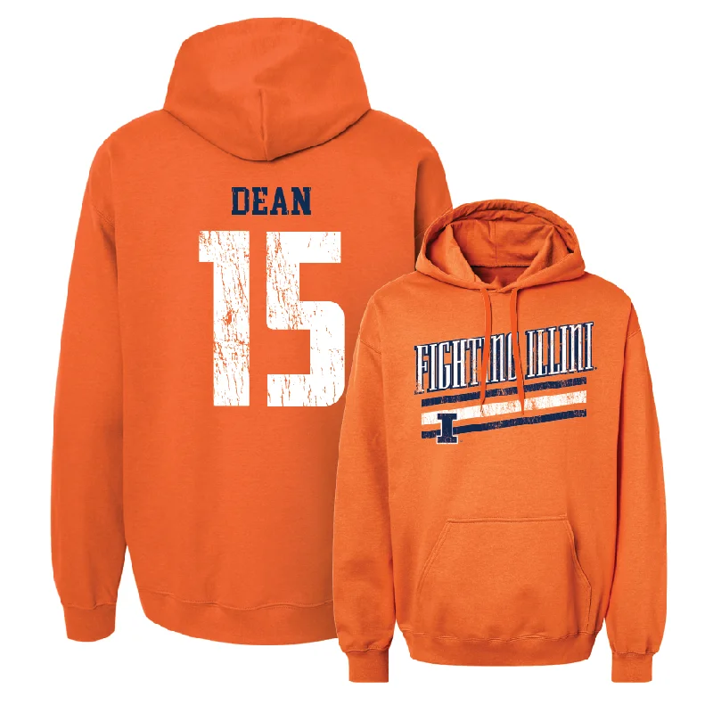 Orange Slant Hoodie  - Gabby Dean