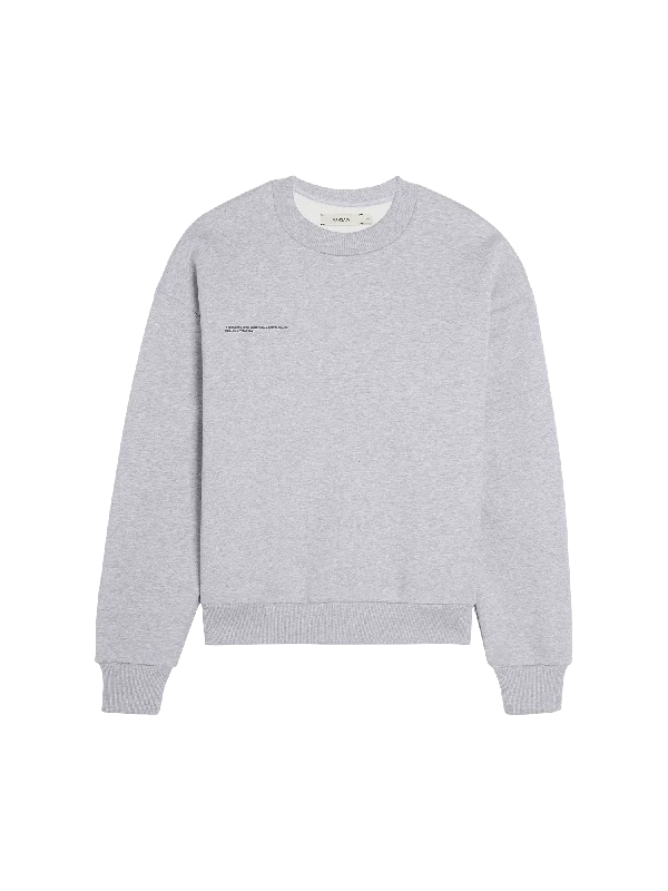 Mens 365 Heavyweight Sweatshirt—grey marl