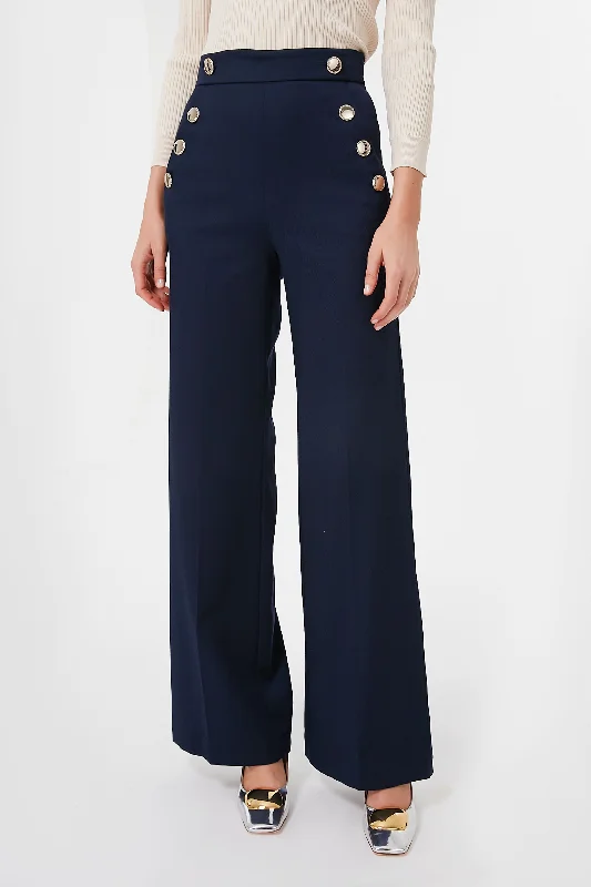 Navy Himare Trousers