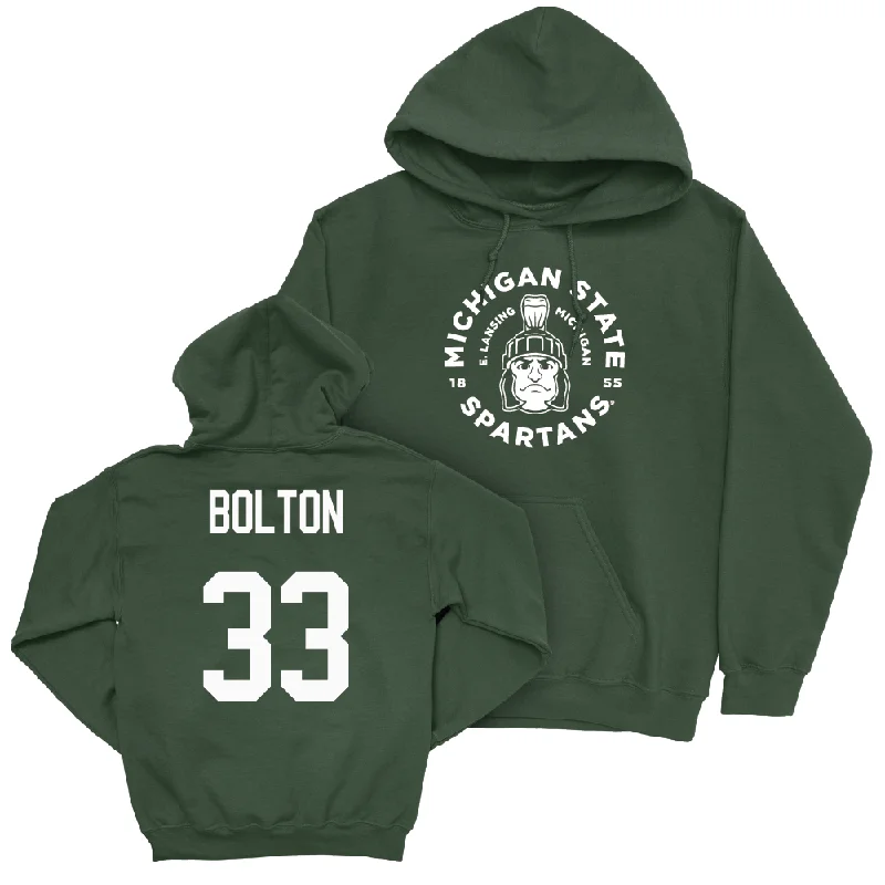 Green Women's Volleyball East Lansing Hoodie  - Mya Bolton