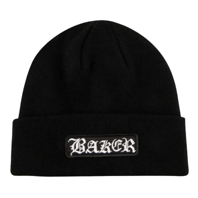 Baker Skateboards Oakland Black Beanie