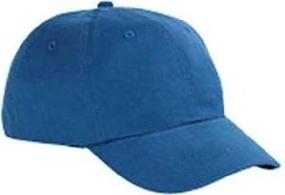 Big Accessories BX002 6-Panel Brushed Twill Structured Cap - Royal