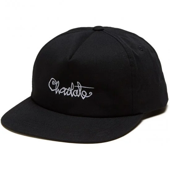 Chocolate OG Snapback Cap - Black