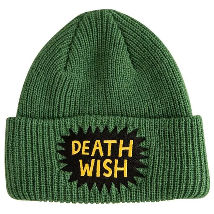 Deathwish Quarantine Green Beanie