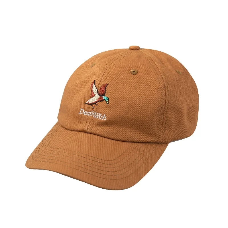 Deathwish Skateboards Mallard Logo Dad Cap - Brown