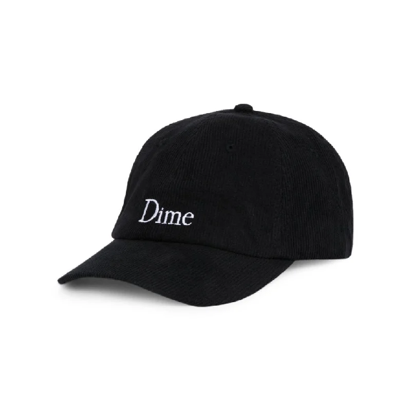 Dime Classic Corduroy Cap Black