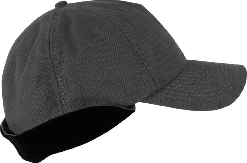 Dri Duck 3753 Extreme Cold Canvas Cap - Charcoal