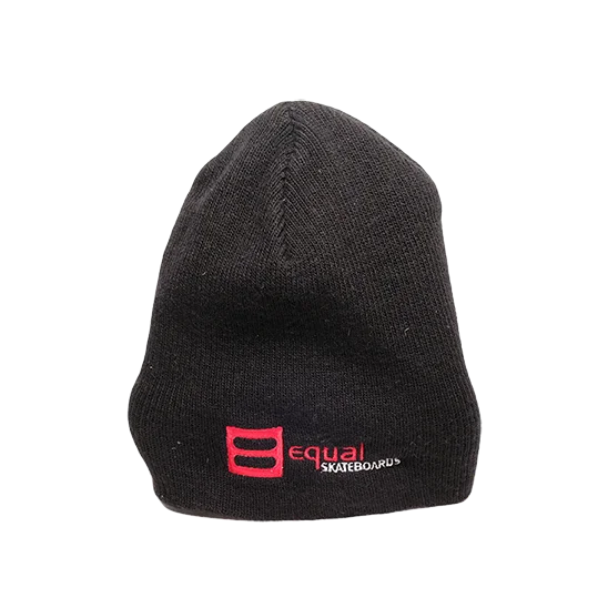 Equal Skateboards Black Beanie