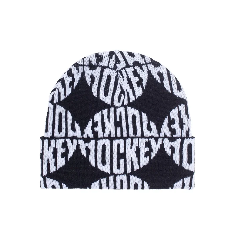 Hockey Sewer Beanie Black