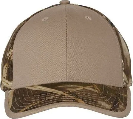 Kati LC102 Camo with Solid Front Cap - Tan Realtree Max4