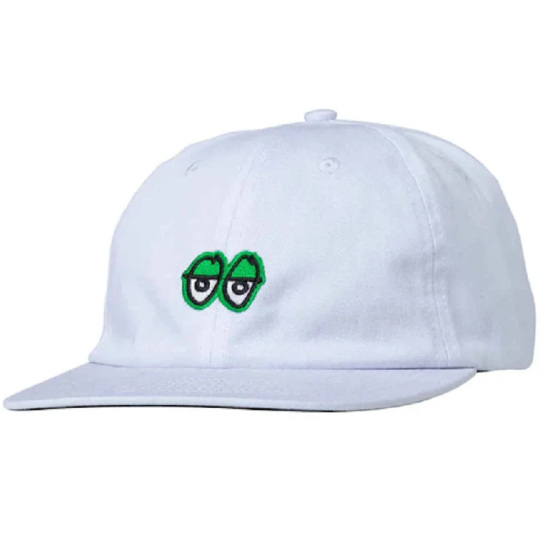 Krooked Eyes Strapback White