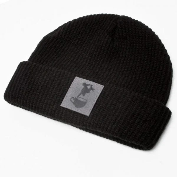 Lovenskate Drink Tea Get Rad Beanie - Black