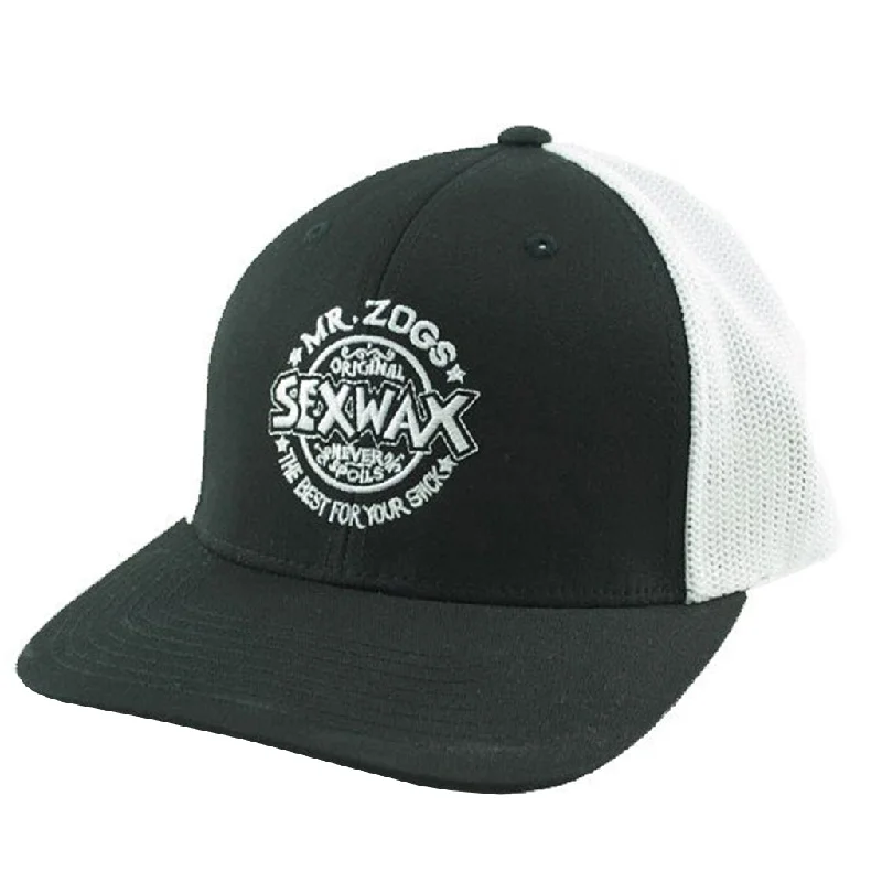 Mr. Zog's Sex Wax Classic Logo Snap-Back Mesh Back Trucker Hat