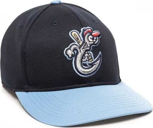 OC Sports MIN-350 MiLB Replica Polyester Baseball Cap - Corpus Christi Hooks