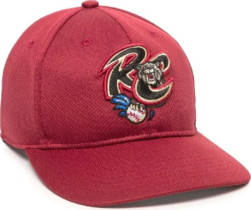 OC Sports MIN-350 MiLB Replica Polyester Baseball Cap - Sacramento River Cats Brick