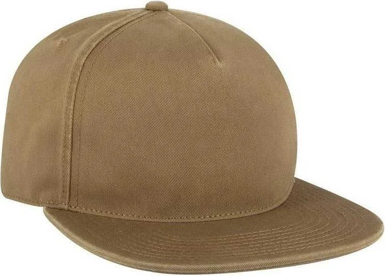 OTTO 176-1315 5 Panel Low Profile Style Dad Cap - Coyote Brown