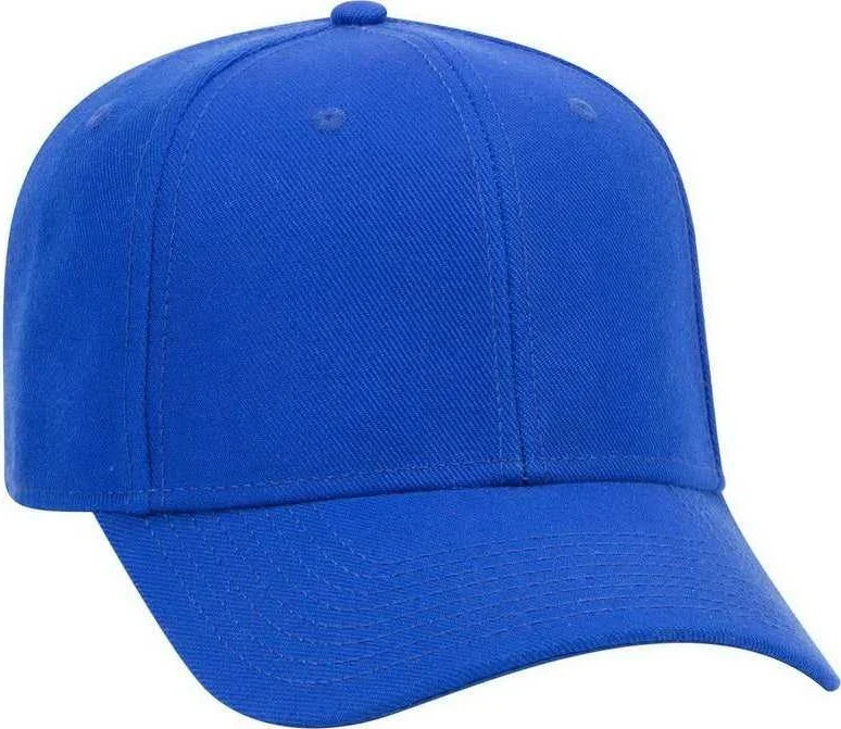 OTTO 27-210 Wool Pro Style Cap - Royal