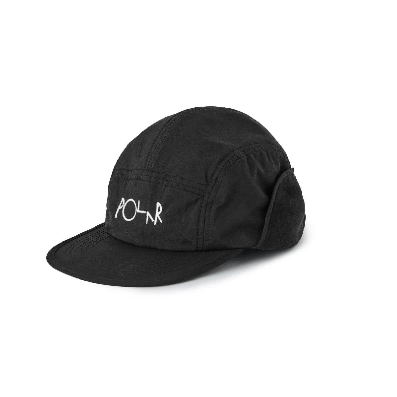 Polar Skate Co Flap Cap - Black