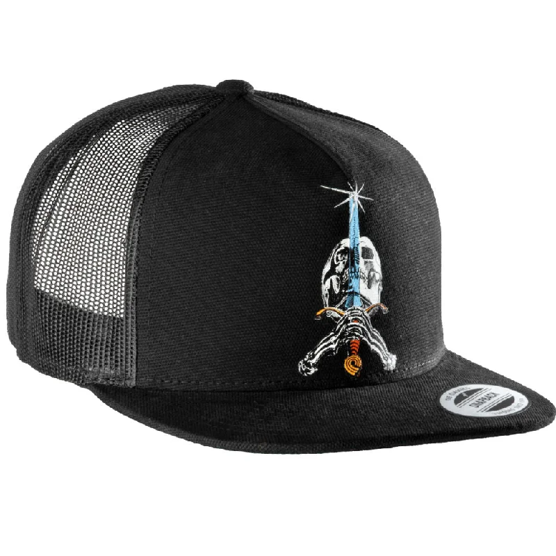 Powell Peralta Skull And Sword Trucker Black