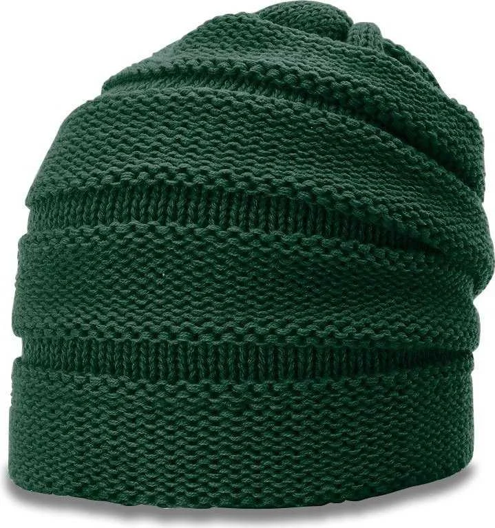 Richardson 145R Chunk Twist Knit Beanies with Cuff - Formosa Green