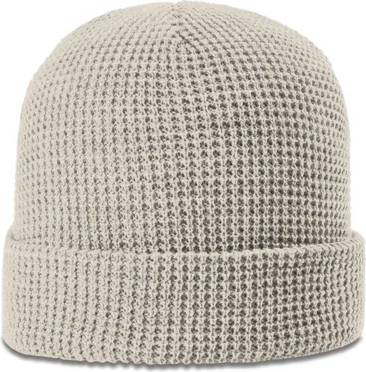 Richardson 146R Chunk Twist Knit Beanies with Cuff - Dark Sand