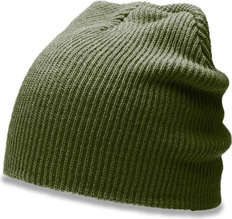 Richardson 147R Chunk Twist Knit Beanies with Cuff - Avocado