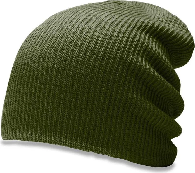 Richardson 149R Chunk Twist Knit Beanies with Cuff - Avocado