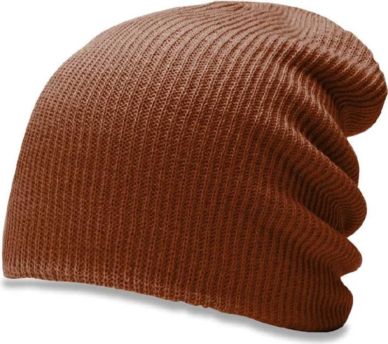 Richardson 149R Chunk Twist Knit Beanies with Cuff - Cinnamon Mocha