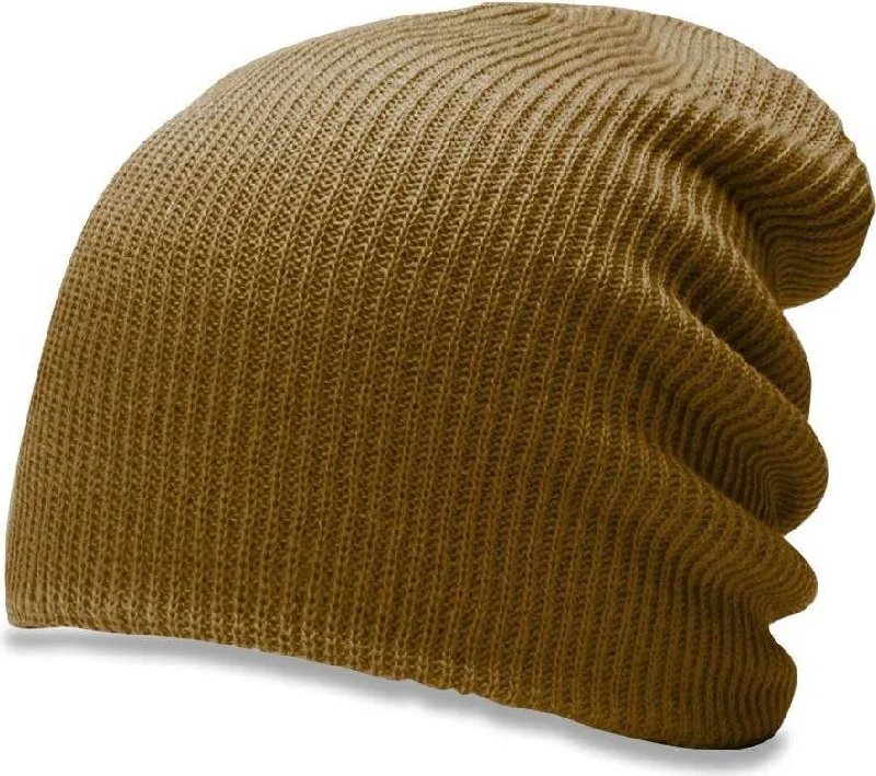 Richardson 149R Chunk Twist Knit Beanies with Cuff - Curry