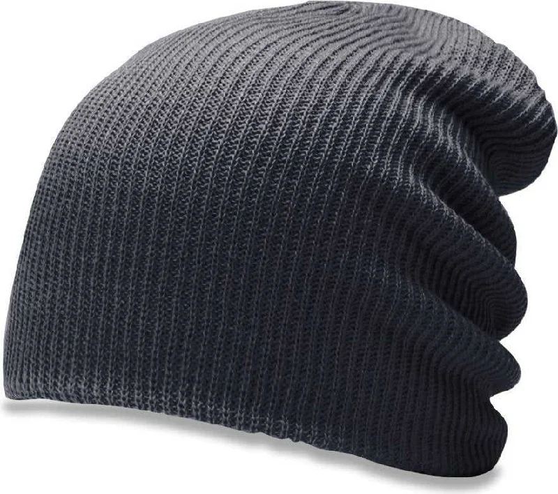 Richardson 149R Chunk Twist Knit Beanies with Cuff - Gun Metal