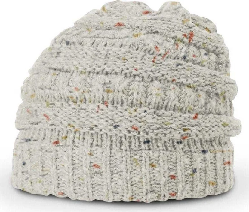 Richardson 157 Speckled Beanies - Heather Oatmeal