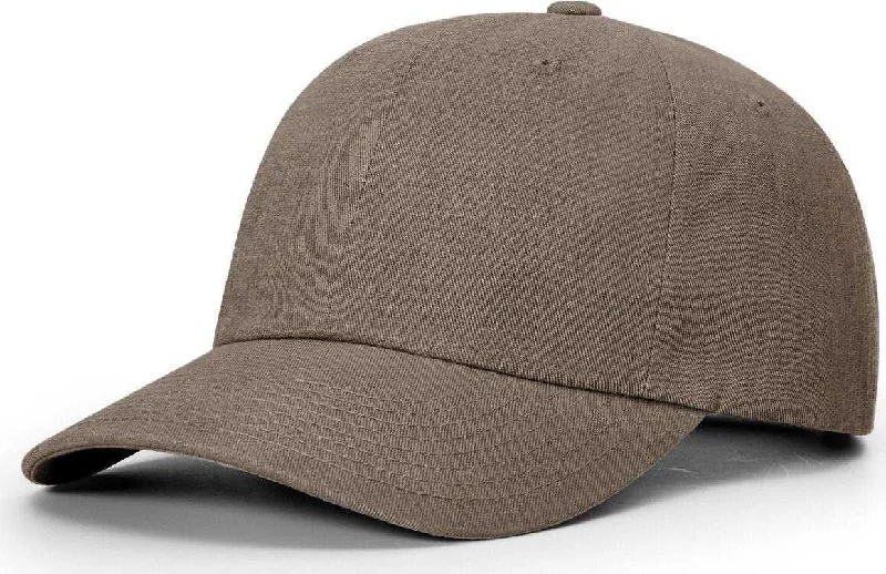 Richardson 252L Premium Linen Dad Hat Caps- Chocolate Chip