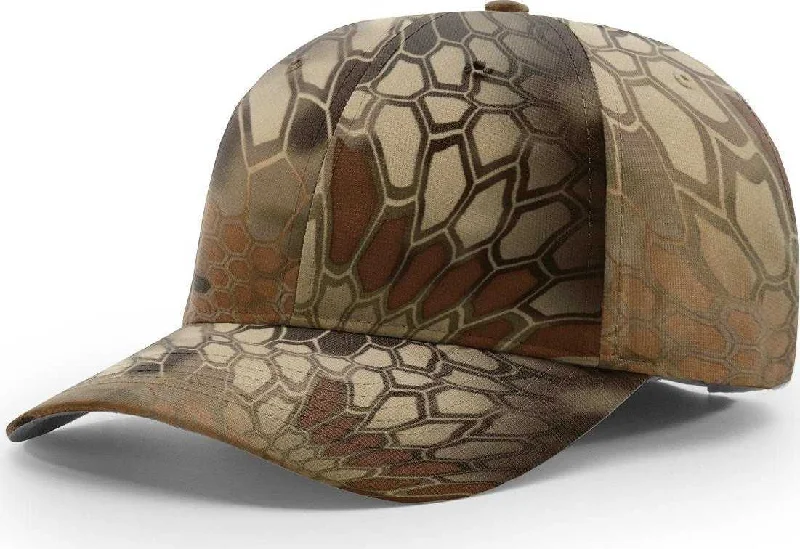 Richardson 874 Casual Performance Camo Caps- Kryptek Highlander