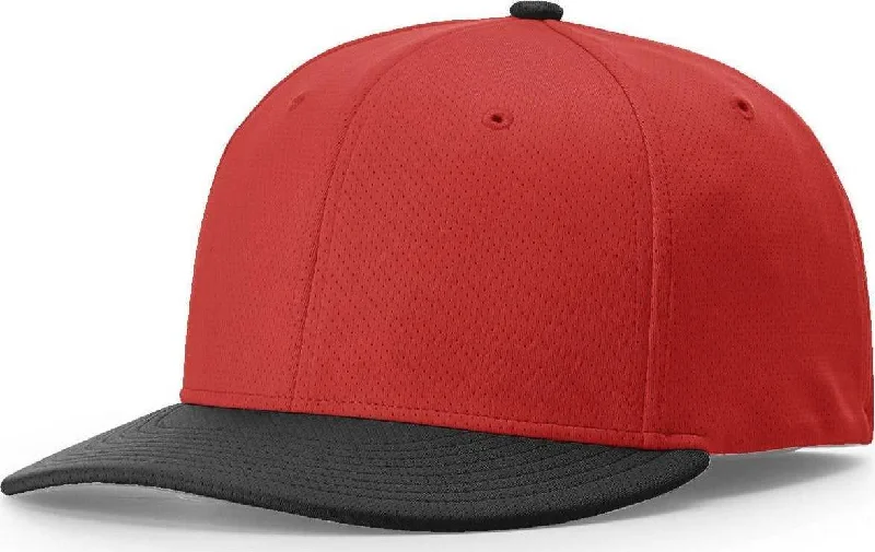 Richardson PTS50 Matrix R-Flex Cap - Red Black Comb