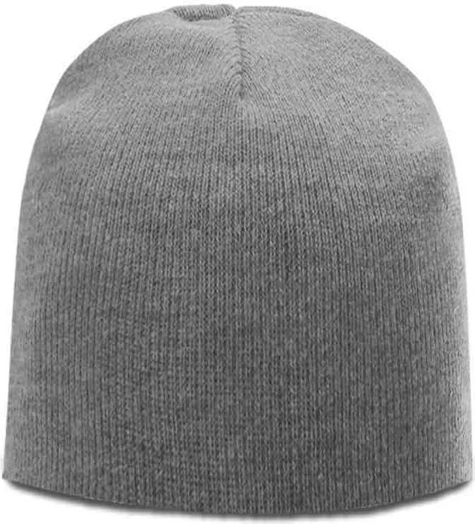 Richardson R15 Solid Knit Beanies - Heather Gray