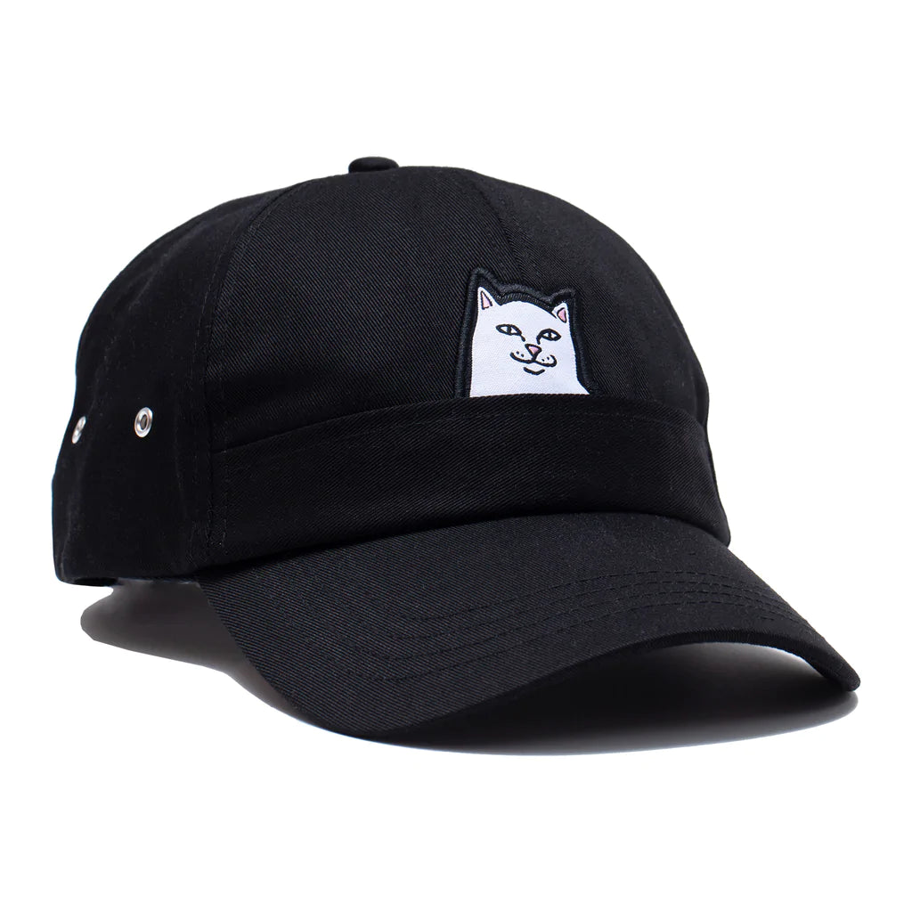 RIPNDIP Lord Nermal 6 Panel Cap - Black