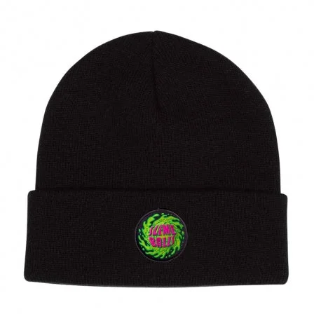 Santa Cruz Slime Ball Shoreman Beanie - Black/Green