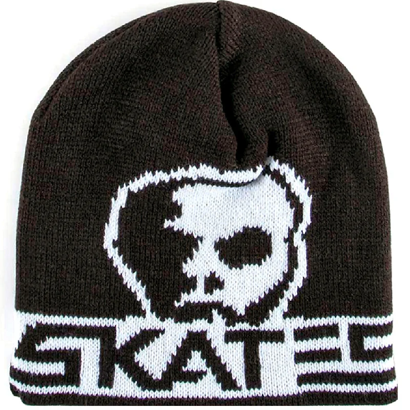 Skull Skates Beanie Woven Logo