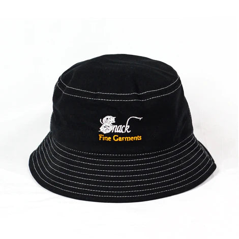 Snack Fine Garments Bucket Hat - Black